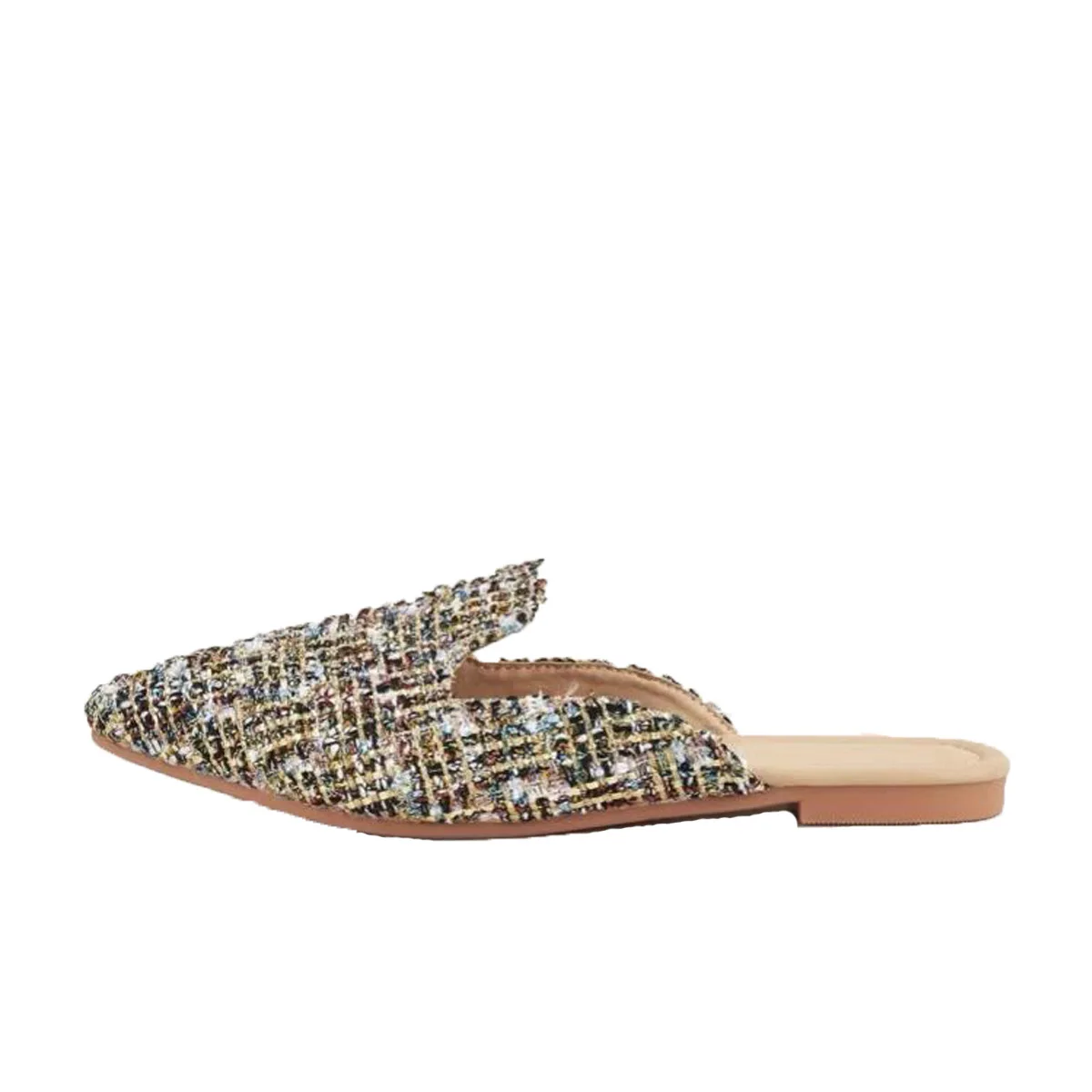 

2022 New Baotou Half Drag Women's Muller Shoes Outer Wear Fashion Flat Beach Sandals Slippers