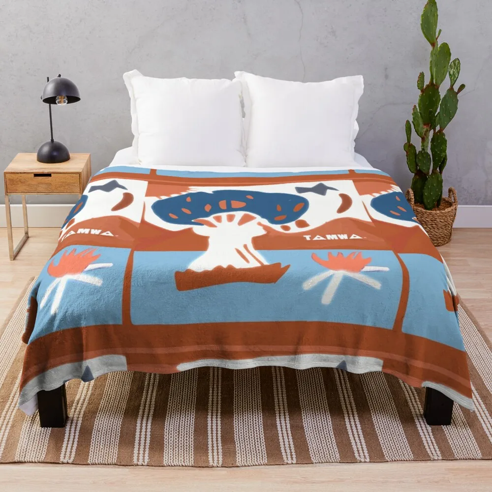 

Детское Флисовое одеяло с мультяшным принтом