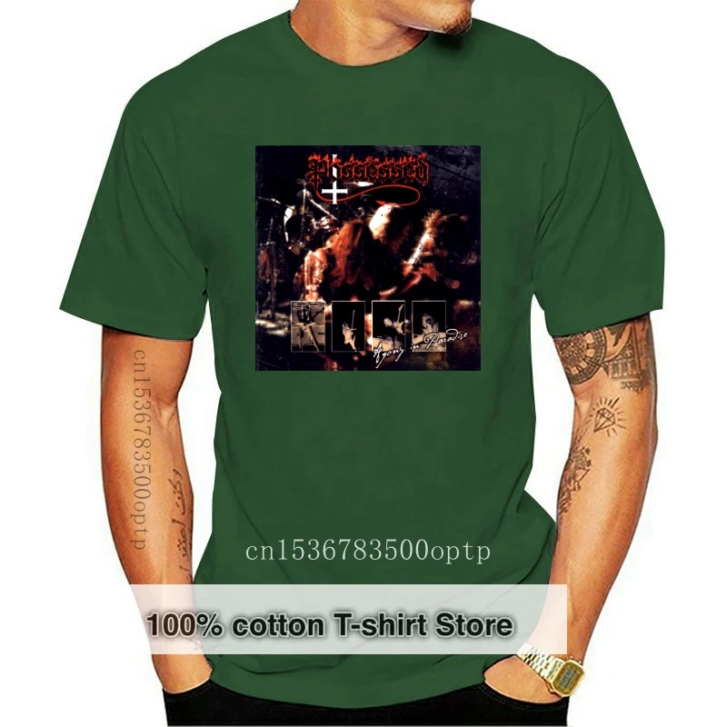 

Possessed Agony In Paradise T-shirt black death metal all sizes S-5XL