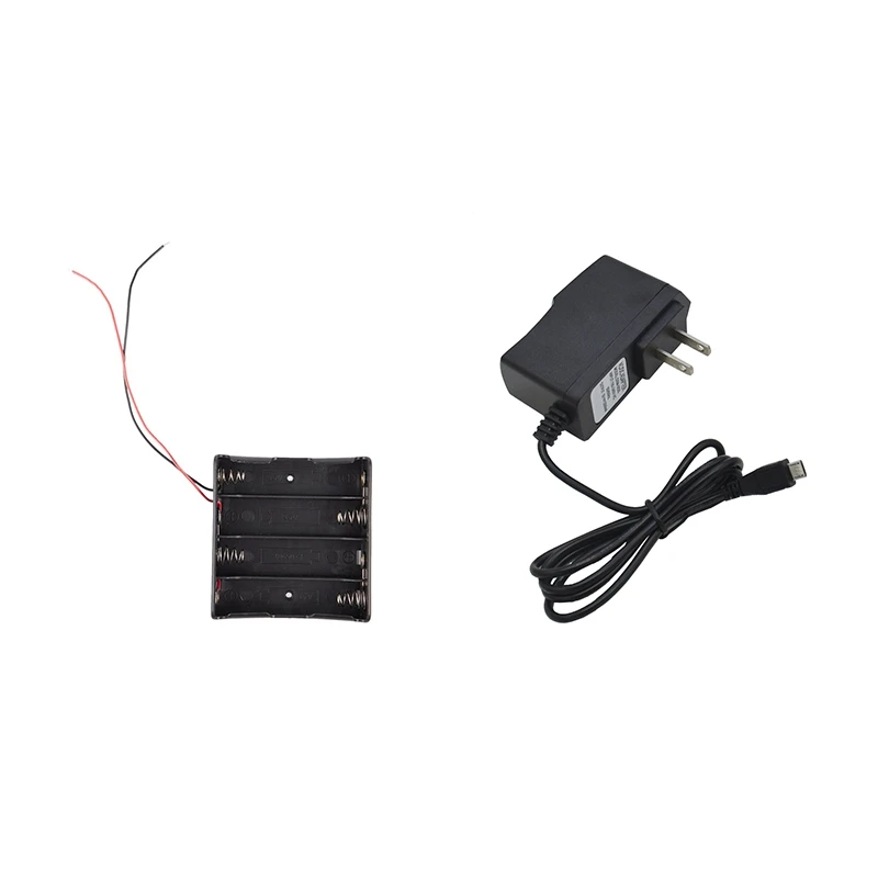 

Лучшие предложения черный 4X3,7 в 18650 остроконечный держатель аккумулятора и 5 в а США блок питания USB зарядное устройство переменного тока для...