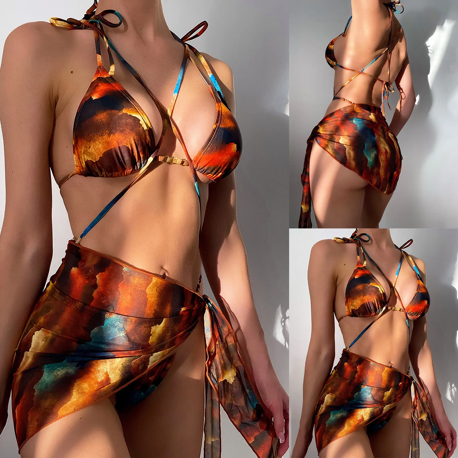 Цельный купальник пляжная одежда модное пикантное бикини для вечеринки 2022