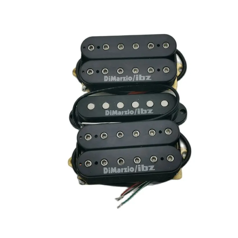 

Black DiMarzioIBZ Humbucker Pickup Alnico Pickups HSH Electric Guitar Pickup N/M/B 1 Set