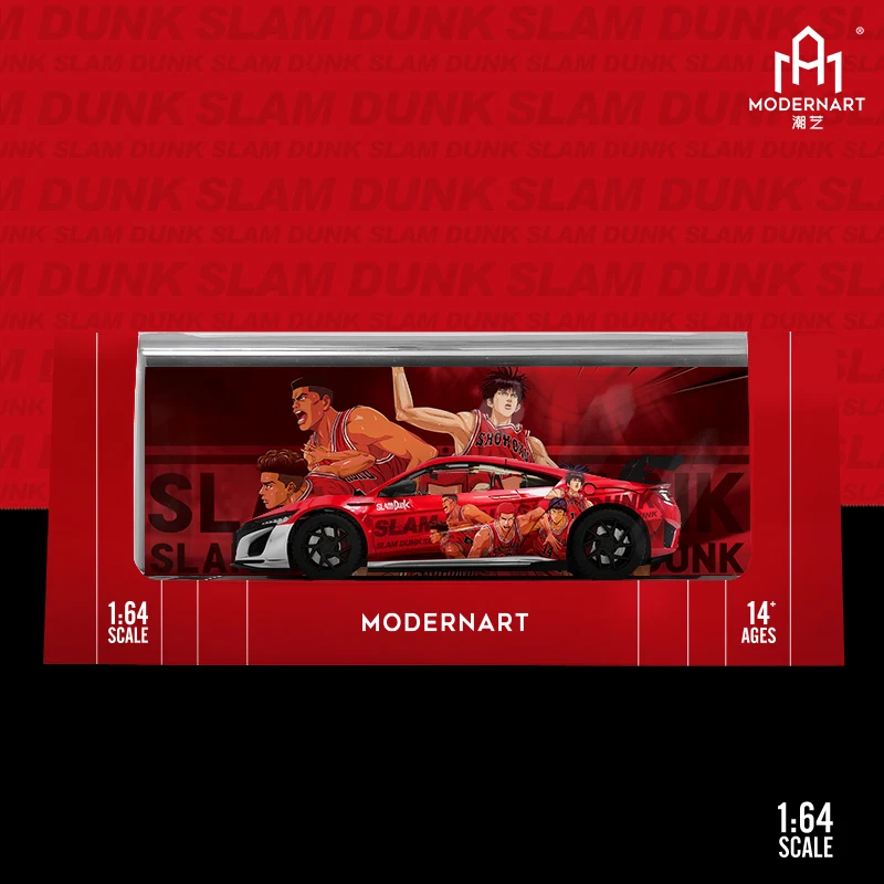 Коллекция автомобилей под давлением в красном цвете 7 см 1:64 Honda NSX и GTR3.0 |