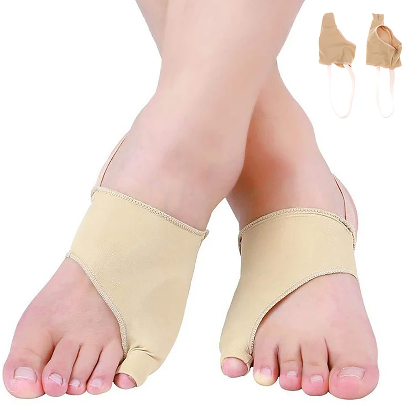 

1Pairs Bunion Corrector Pinky Toe Bunionette Sleeves with Non-Slip Strap for Hallux Valgus Overlapping Toe