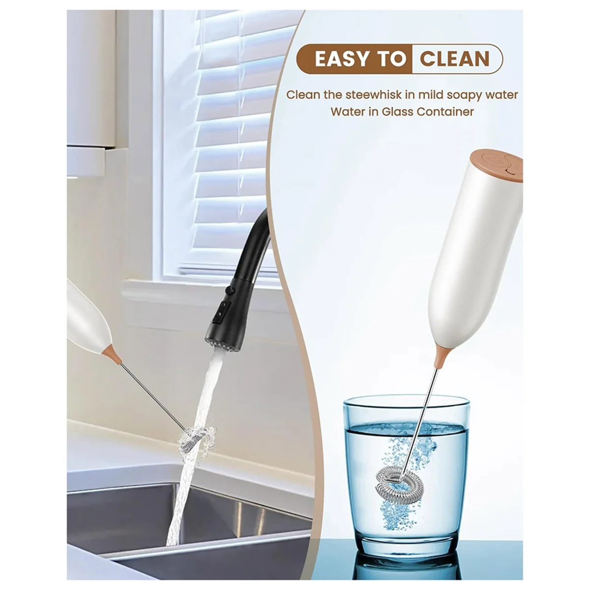 Вспениватель молока перезаряжаемый вспениватель ручной мощный кофе для латте