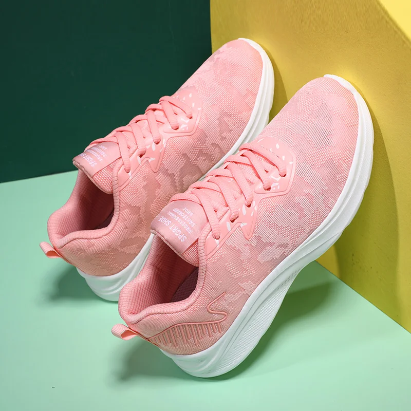 

Shein Romwe Sports Shoes Lace Up Sneakers For Women Running Shoes
