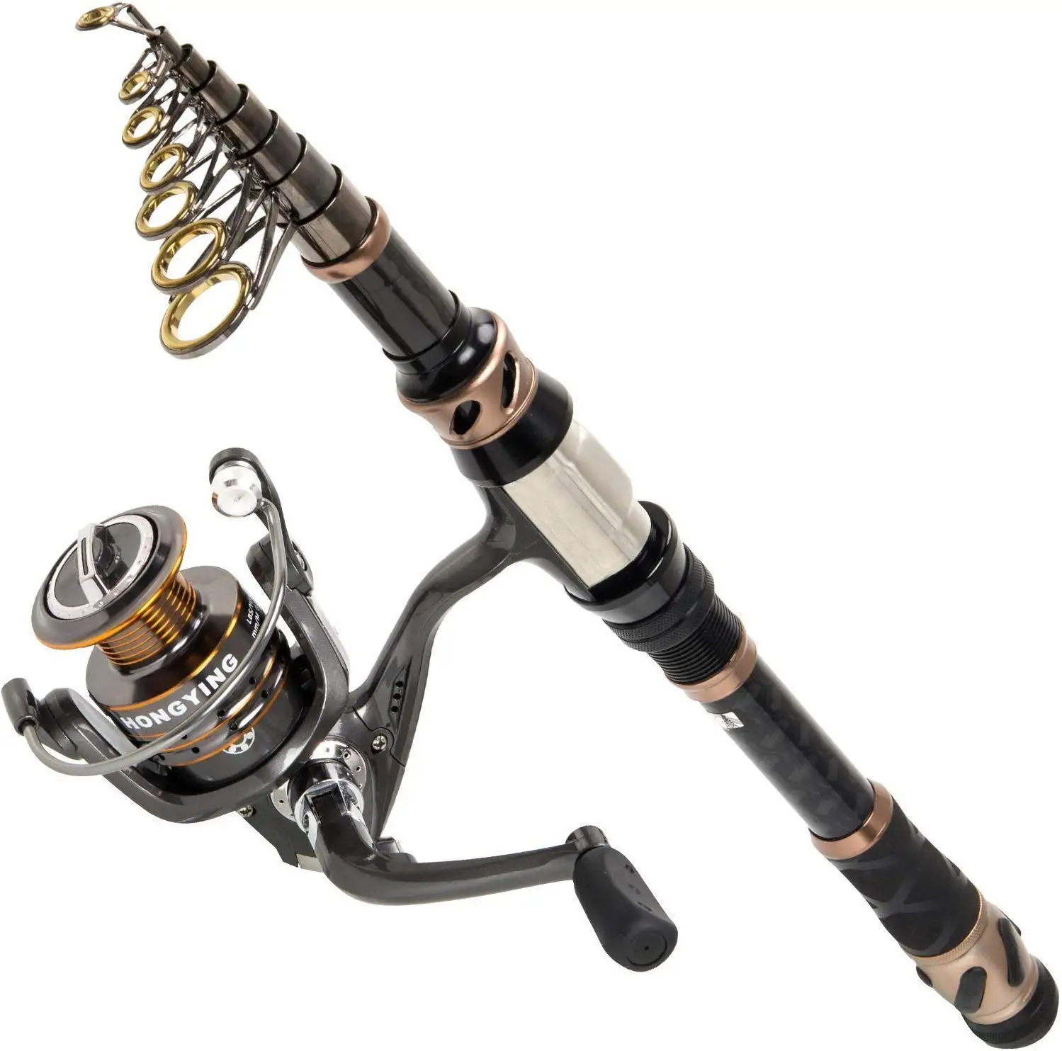 And Reel Combos Carbon Fiber I Telescopic Fishing Pole Spinn