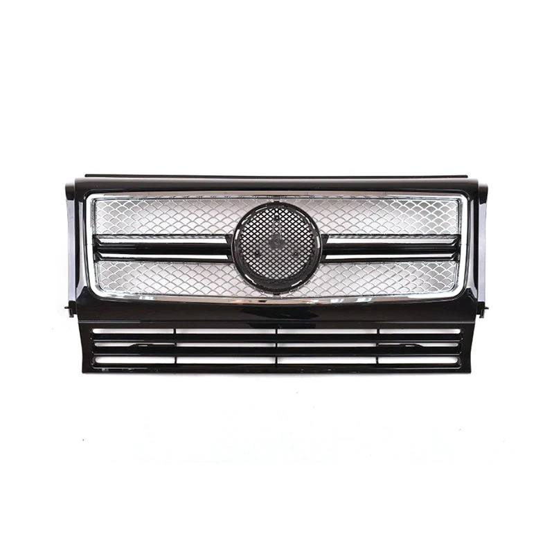 

G350 G450 G500 G55 G63 Grille ABS Car Bumper Grill Fits for G-Class W463 1990-2017 Year Auto Exterior Accessories