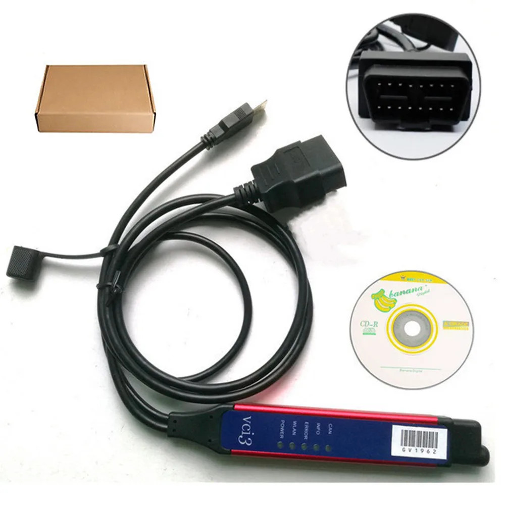Сканер V2.52.1 с полным чипом A ++ SDP3 VCI3 OBDII Wi-Fi сканер для Scania VCI-3 SCAN Trucks сверхмощная