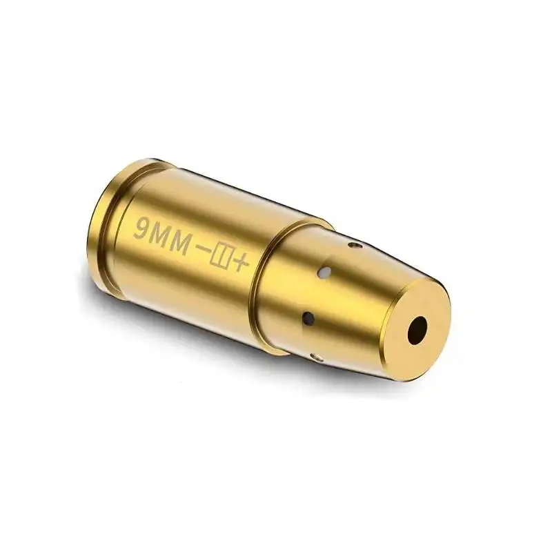 Картридж Vector Optics с красным лазерным отверстием 9 мм латунь