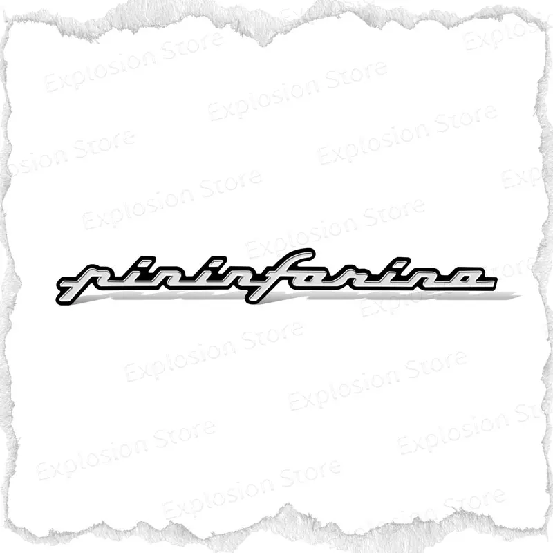 

1 шт. алюминиевый значок pininfarina disegno для Hyundai matrix Tucson ElantraTIBURON эмблема наклейка аксессуары