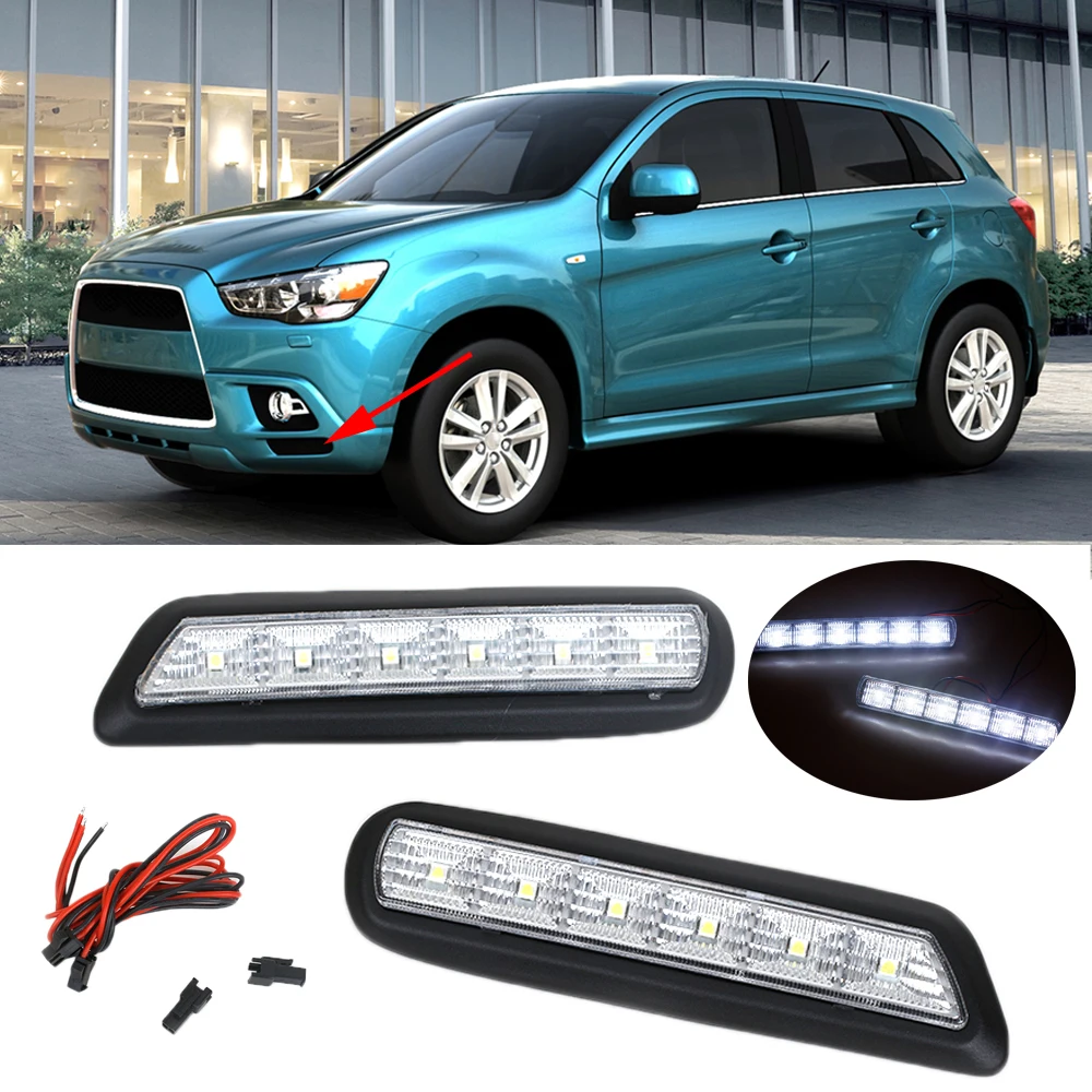 

K-Car Daytime Running Light LED DRL Lamp For Mitsubishi Outlander Sport RVR ASX 2010 2011 2012