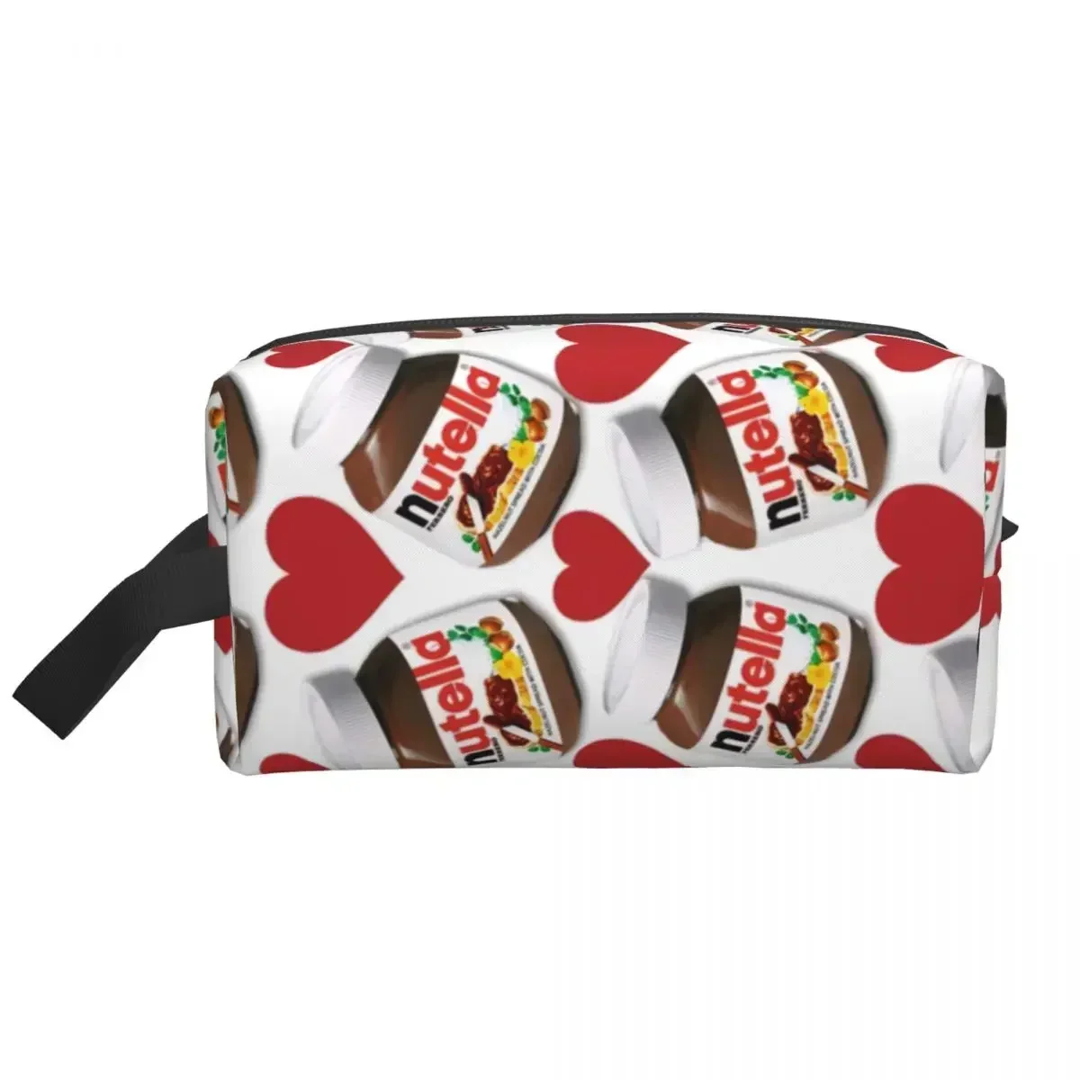 Милая итальянская банка Nutellas дорожная косметичка для женщин хранения красоты Dopp