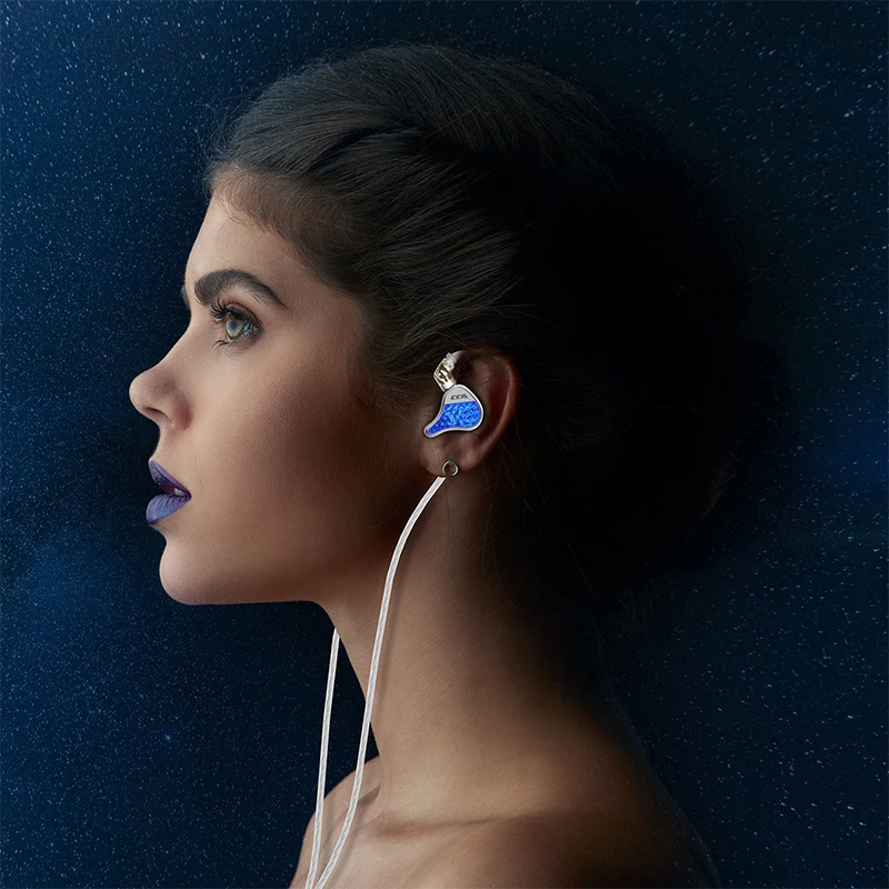 CCA LYRA Metal Wired Earphone With Microphone HiFi Noice Cancelling Headphone Game Bass Music In Ear Monitor Earbuds Headset