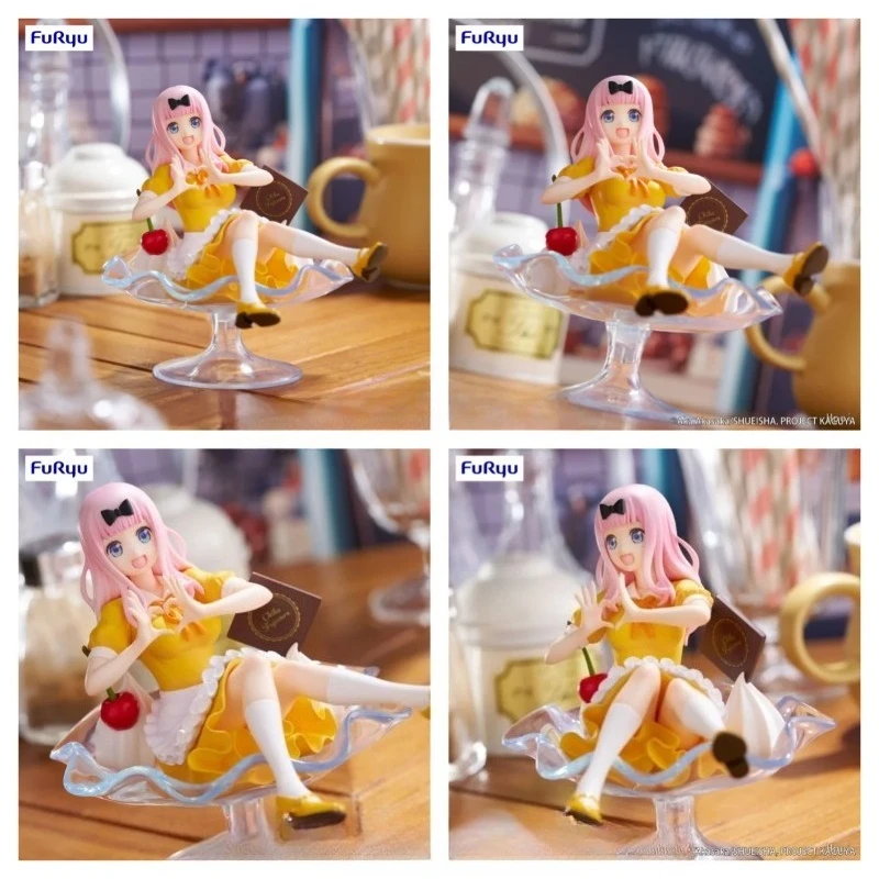 Фото В наличии: Оригинальный парфе FURYU по мотивам аниме «Кагуя-сама: Любовь — это война» (версия Parfait) Аниме-фигурки Кагуя Синомия, Чика Фудживара, Ай Хаясака №4
