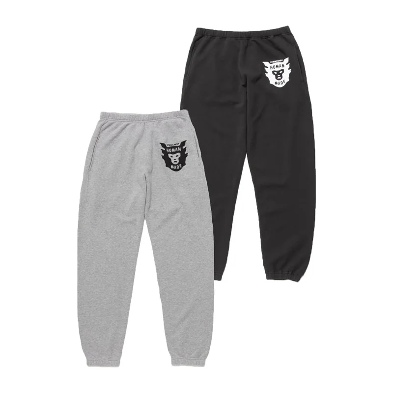 

HUMAN MADE LIGHT SWEAT PANTS Casual Sports Casual Loose Straight Plush Pants