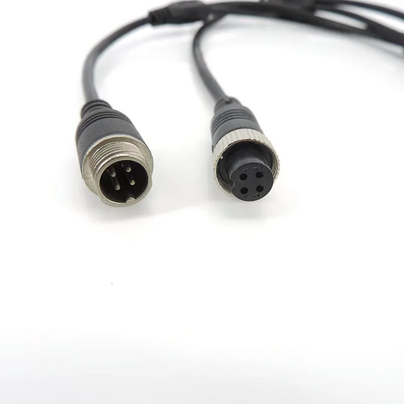 Y-образный удлинитель для камеры видеонаблюдения 4 контакта