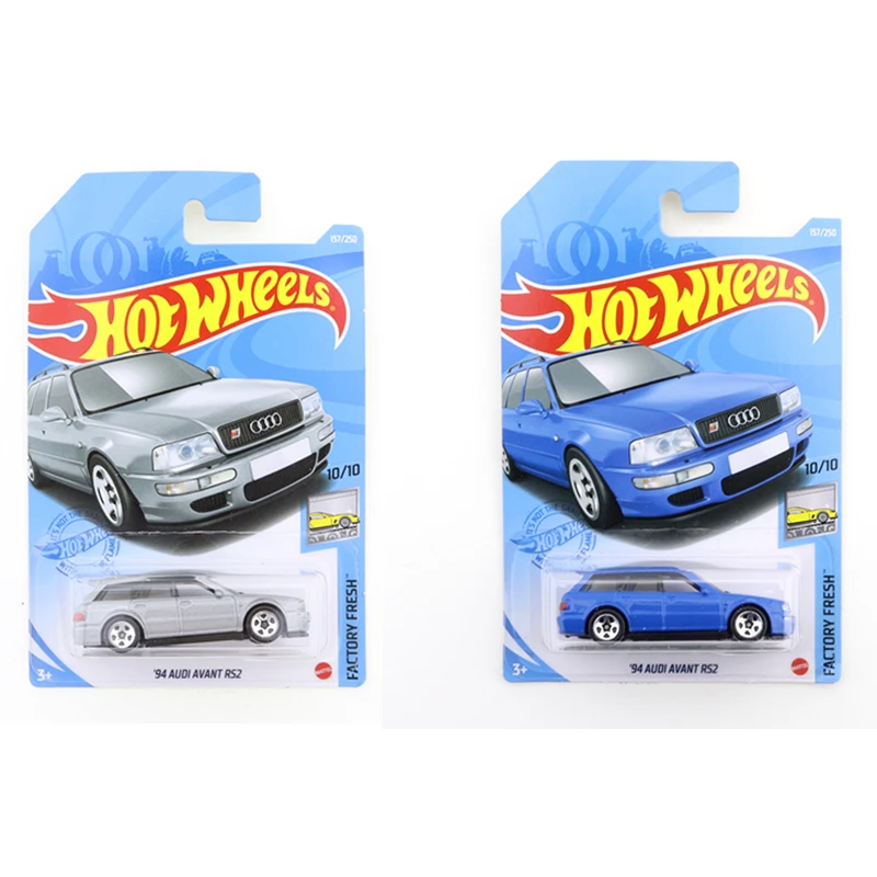 2021-157 Hot Wheels 94 AUDI AVANT RS2 Mini Alloy Coupe 1/64 Metal Diecast Model Car Kids Toys Gift