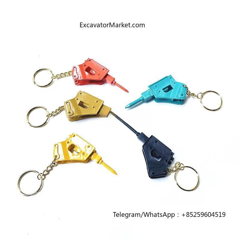 Для Kobelco Hitachi Carter Komatsu Volvo выключатель брелок для ключей из сплава изысканный кулон