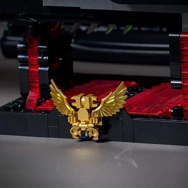 MOC Warhammer 40K императорская электрическая модель звездочки соединение бензопилы