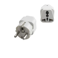 kr eu plug adapter 2 pin us uk to eu kr europe korea german france travel power adapter electrical socket plug outlet