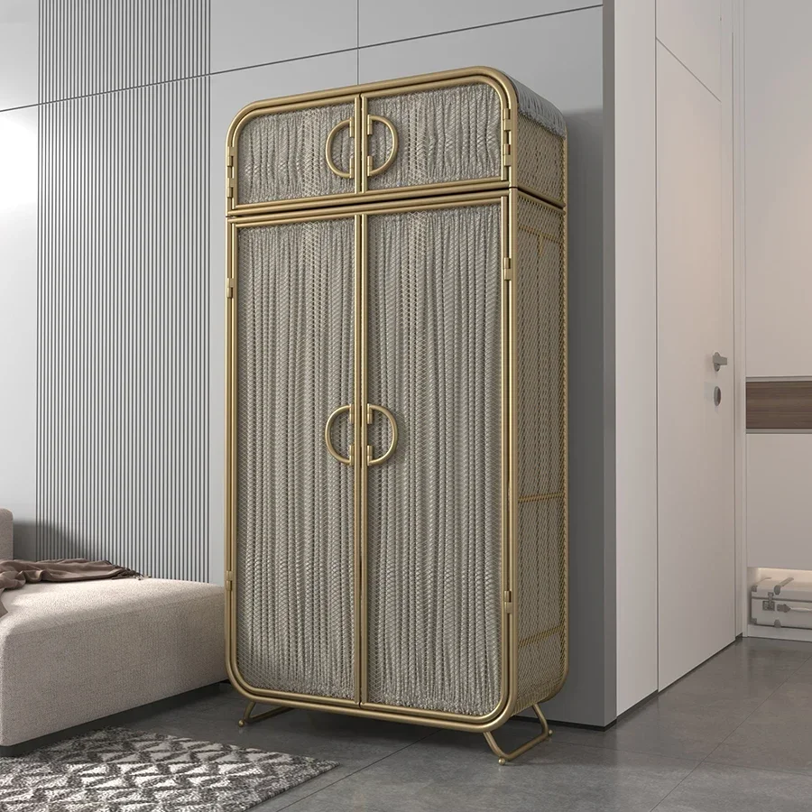 Женский шкаф Холщовый органайзер для движущихся колес белая винтажная невидимка