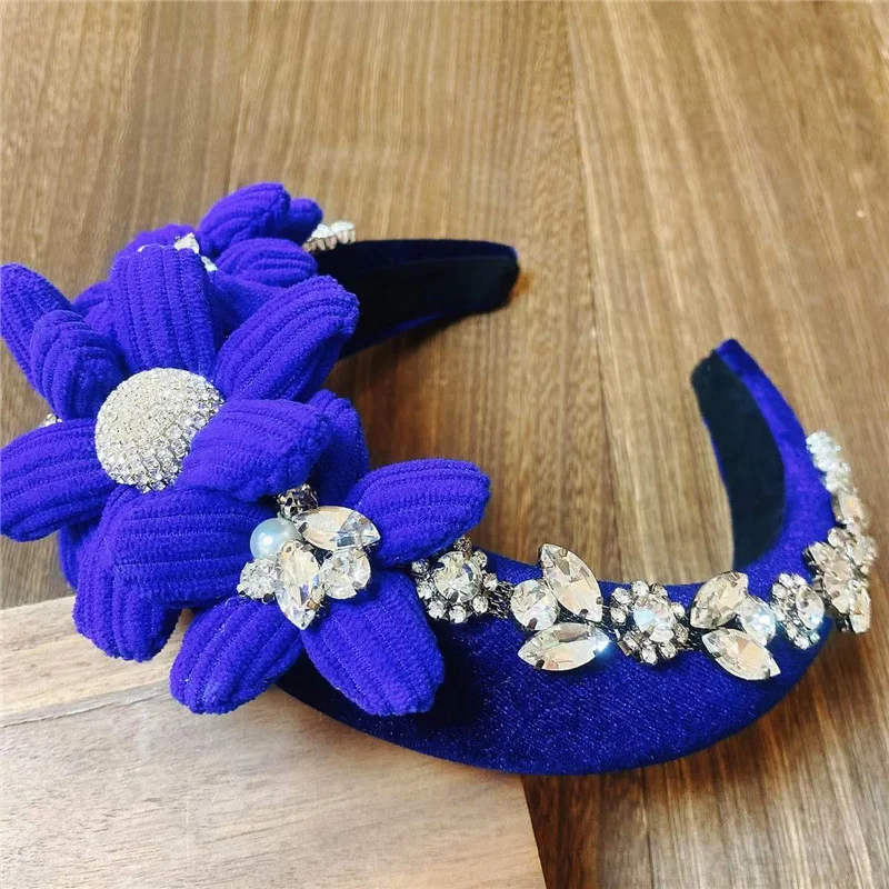 Женская повязка на голову в стиле ретро 3 цвета