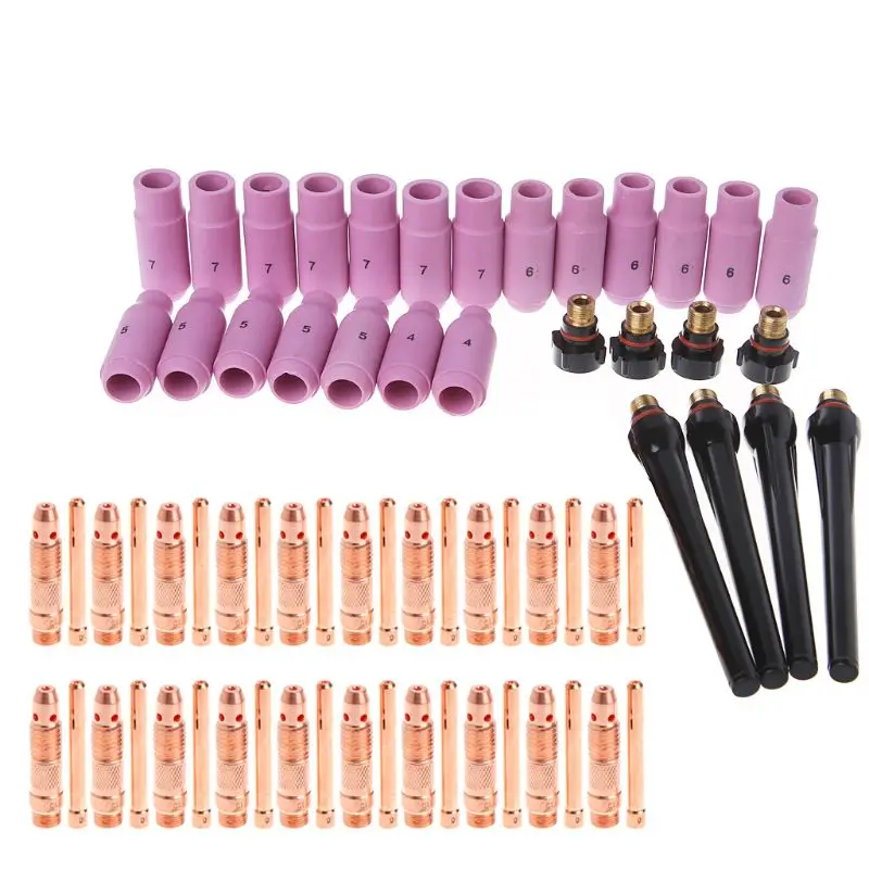 

68 Pcs TIG Torch Consumables Accessories KIT For Welding DB SR WP 17 18 26