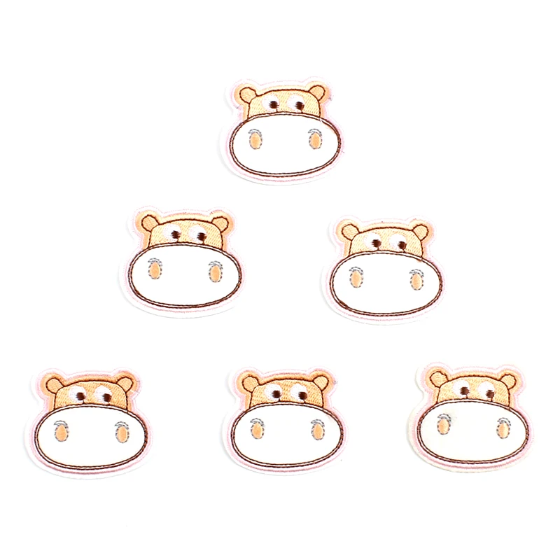 10 шт. патчи с вышивкой Молочная Корова |