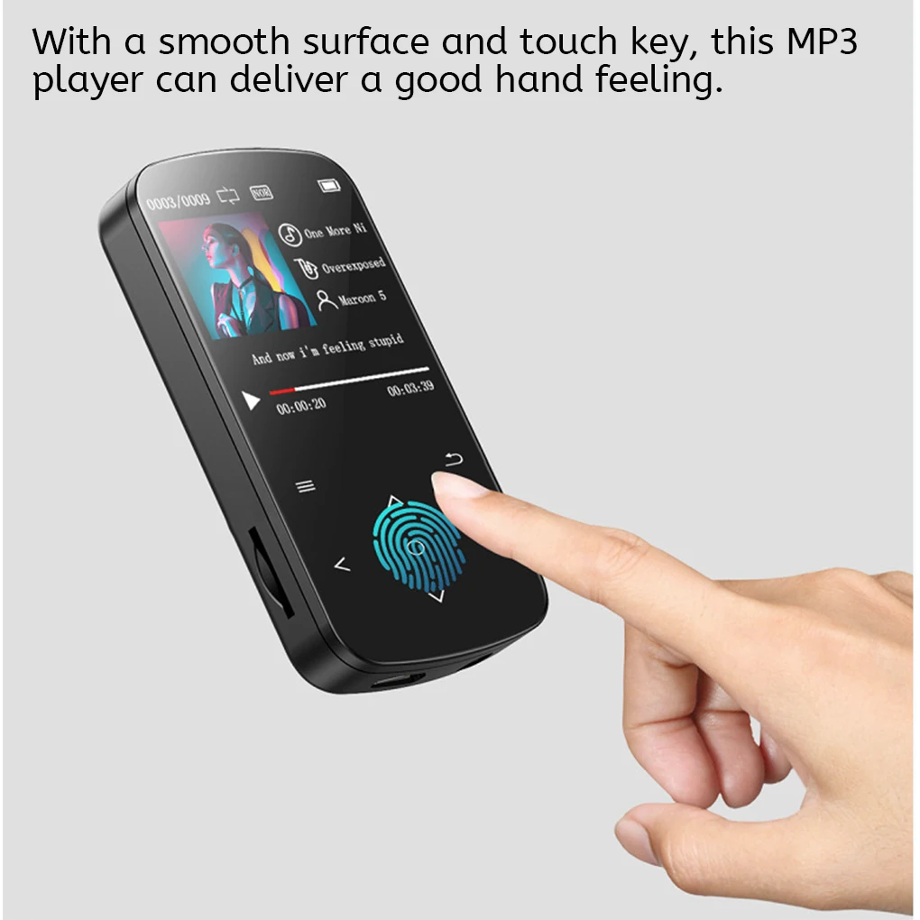 

Портативный MP4-плеер с высоким разрешением, 32 ГБ, музыкальные плееры, диктофон, радио