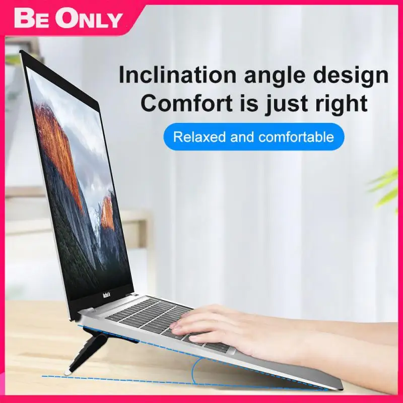 

Multi-purpose Computer Cooling Holder Non-slip Portable Laptop Stand Light Computer Bracket Bracket Heat Dissipation Folding ABS