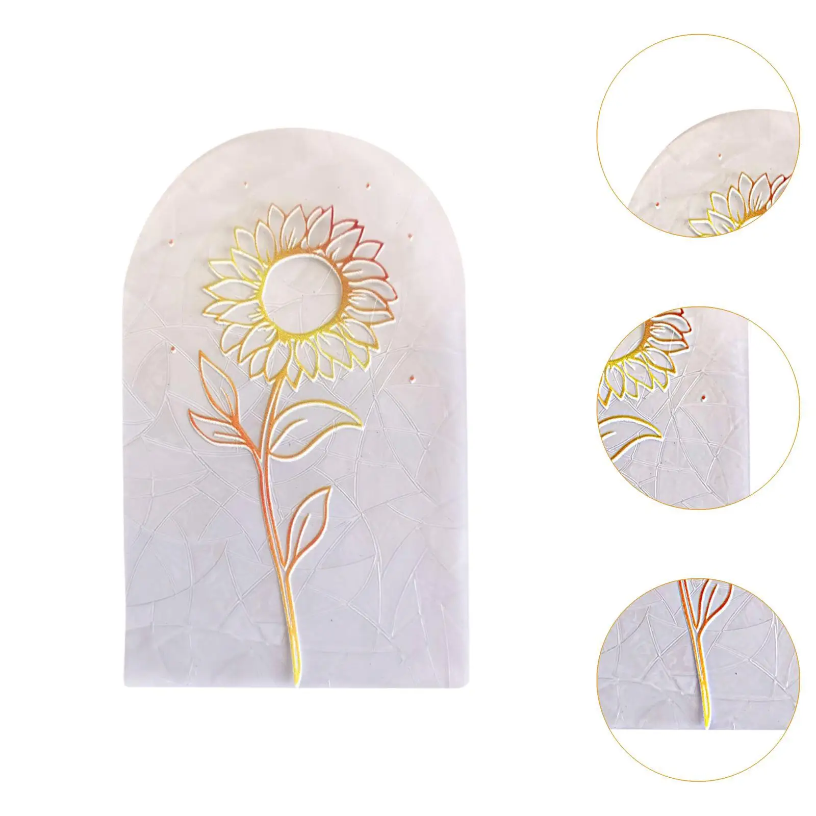 Пленка с подсолнухом статическая наклейка на окно для кухни домашнего фестиваля