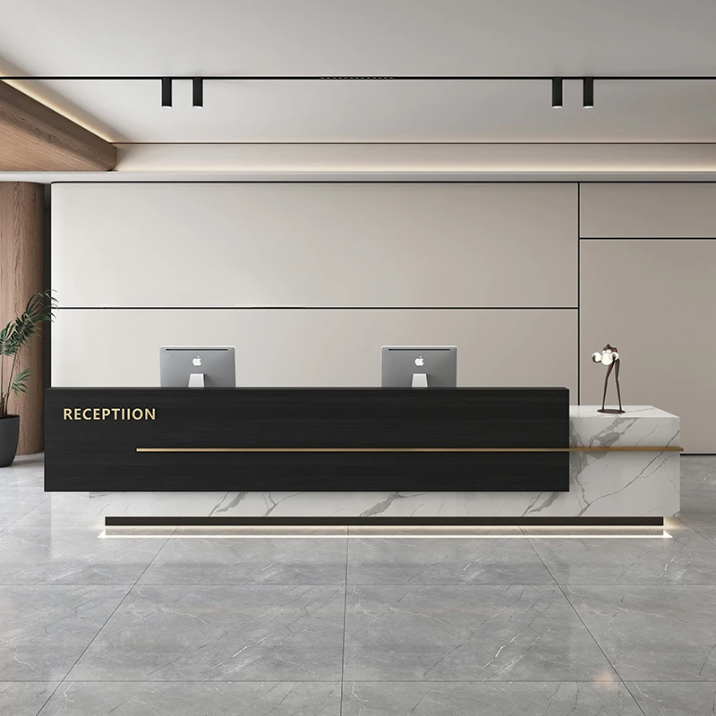 Эстетическая мебель для ресепшн современный роскошный парикмахерский стол