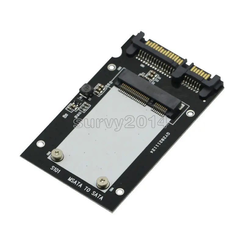 

Черная мини Pcie PCI-E SSD mSATA к 2,5 "SATA 3 конвертеру mSATA-SATA адаптер карта для макетной платы модуль Arduino