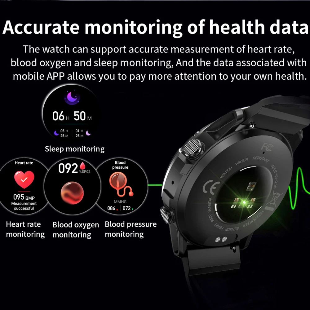 Смарт-часы с синим зубом мужские спортивные умные часы фитнес-монитор сердечного