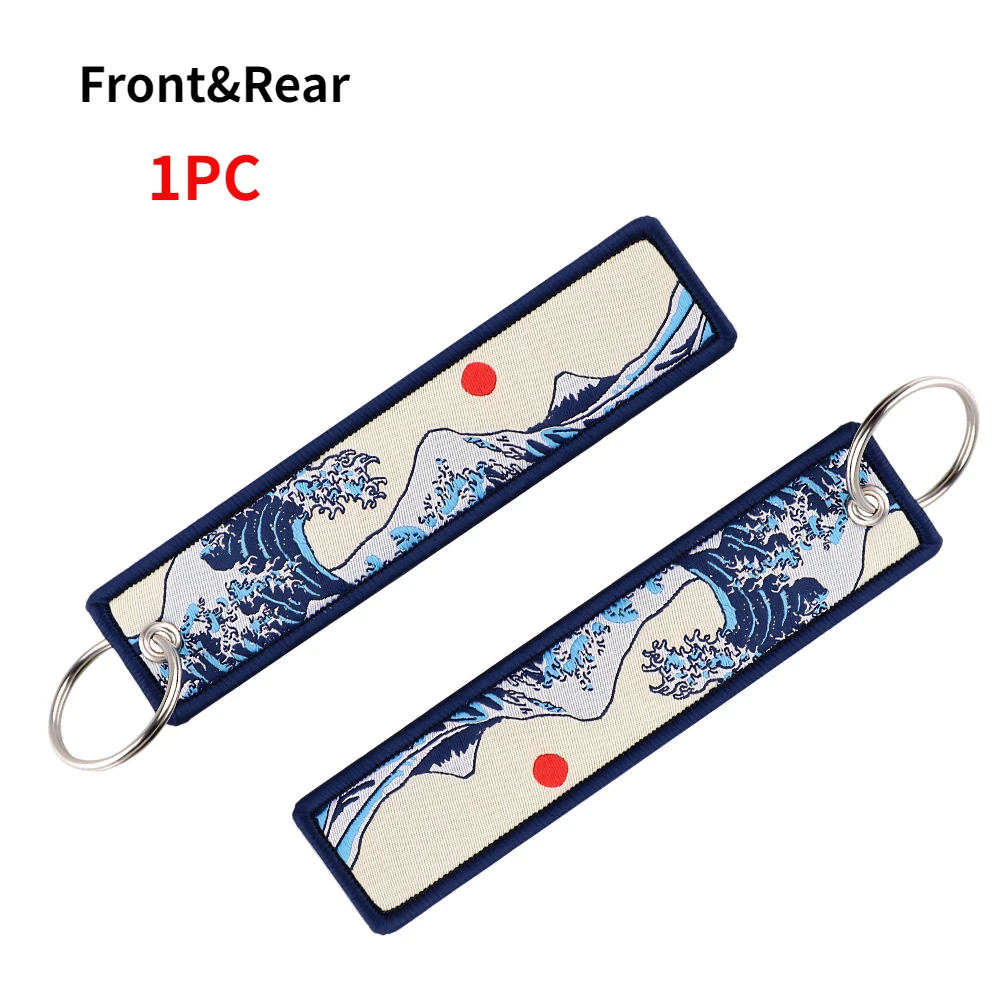 

Японский брелок Hokkaido Wave Sun тканевый брелок Jdm автомобильные вещи брелок для девочек аксессуары для мотоциклов для Audi A6 C7 A6 C5 Bmw G30