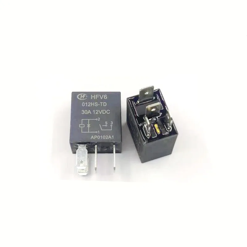Новое реле HFV6 012HS-TD HFV6 012HS TD HFV6012HSTD 12VDC DC12V 12В 30A 4PIN