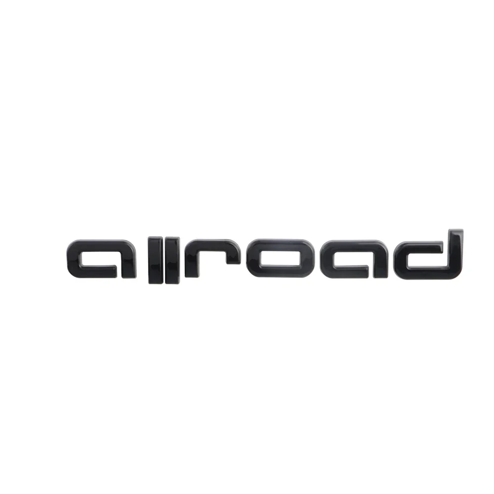 

Металлические автомобильные 3D наклейки с эмблемой Allroad, украшение для багажника автомобиля, заднего корпуса для Audi A4 B6 B8 B7 B9 B5 A6 A3 A8 Q3 Q5 Q7 Q8 A5, аксессуары