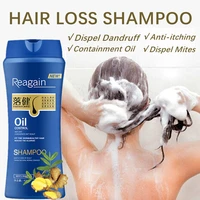 oil control shampoo clean hair moisturizes scalp treatments strengthens hair roots reduces hair loss anti dandruff shampoo 400ml