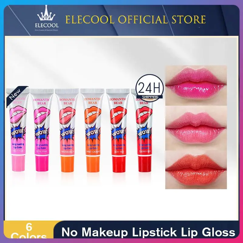 

Lip Gloss Jelly Lip Tint Waterproof Peel Off Liquid Lipstick Tear Off Makeup Tattoo Creative Tear Off Lip Stain Lips Makeup