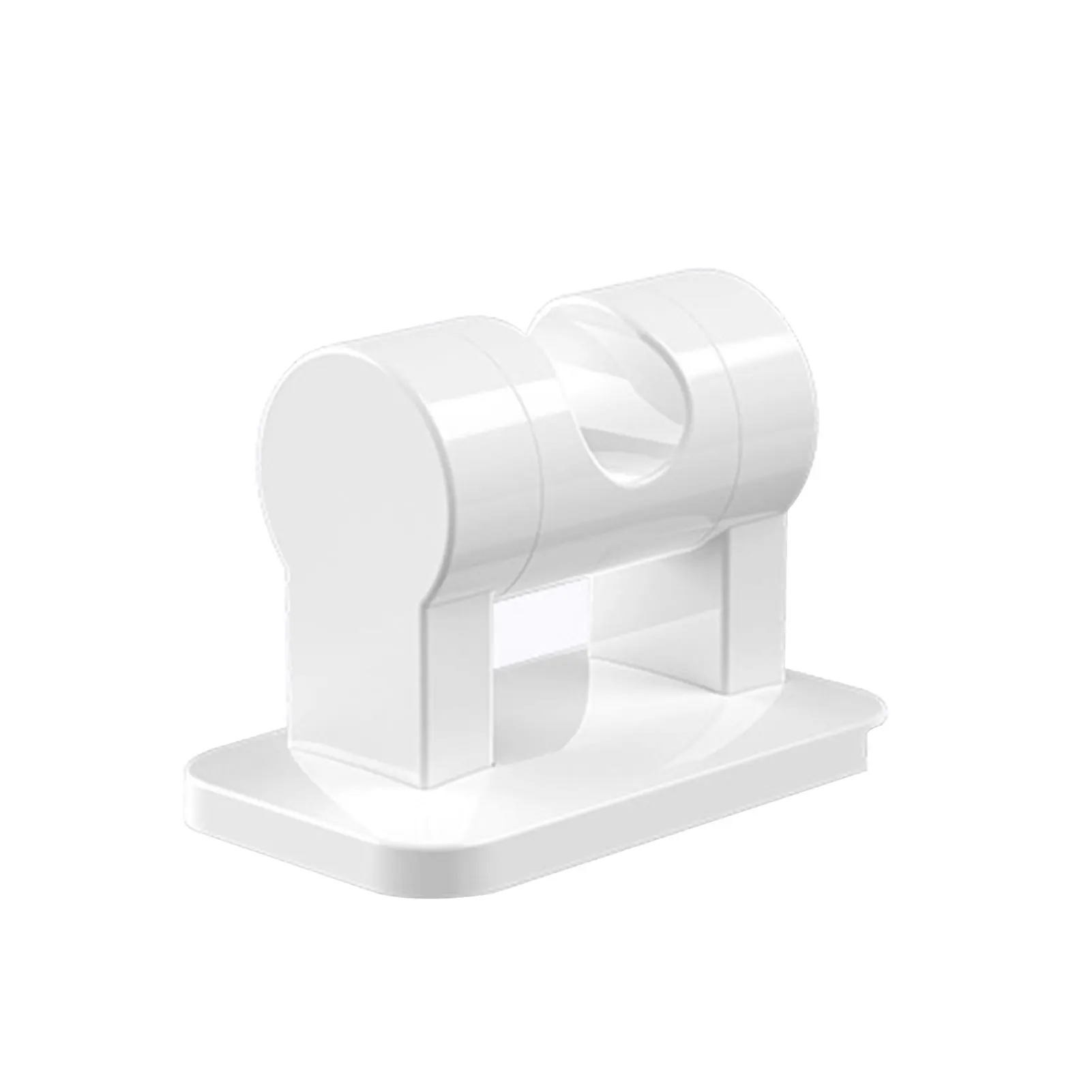 

Home Self-adhesive ABS Punch-free Hotel Universal Easy Install Shower Head Holder Wall Mounted Support Adjustable Angle Bathroom