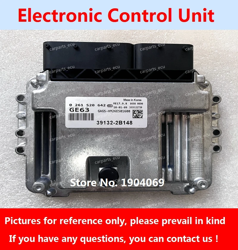 

For Hyundai KIA ME17.9.8 Car Engine Computer Board/ECU/39132-2B150 EG92/39132-2B148/39101-2B163 B62/39128-2B024 CC31