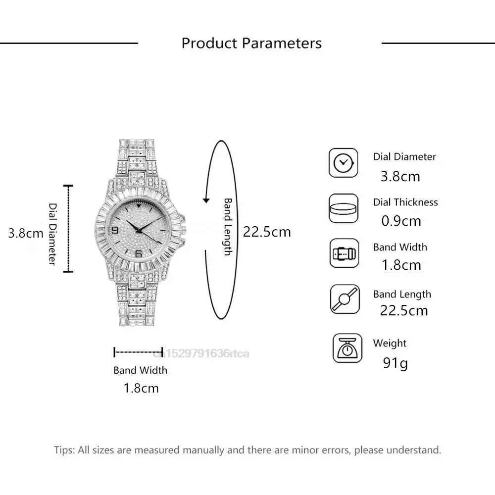 Роскошные золотые женские часы Gypsophila повседневные Цифровые кварцевые с