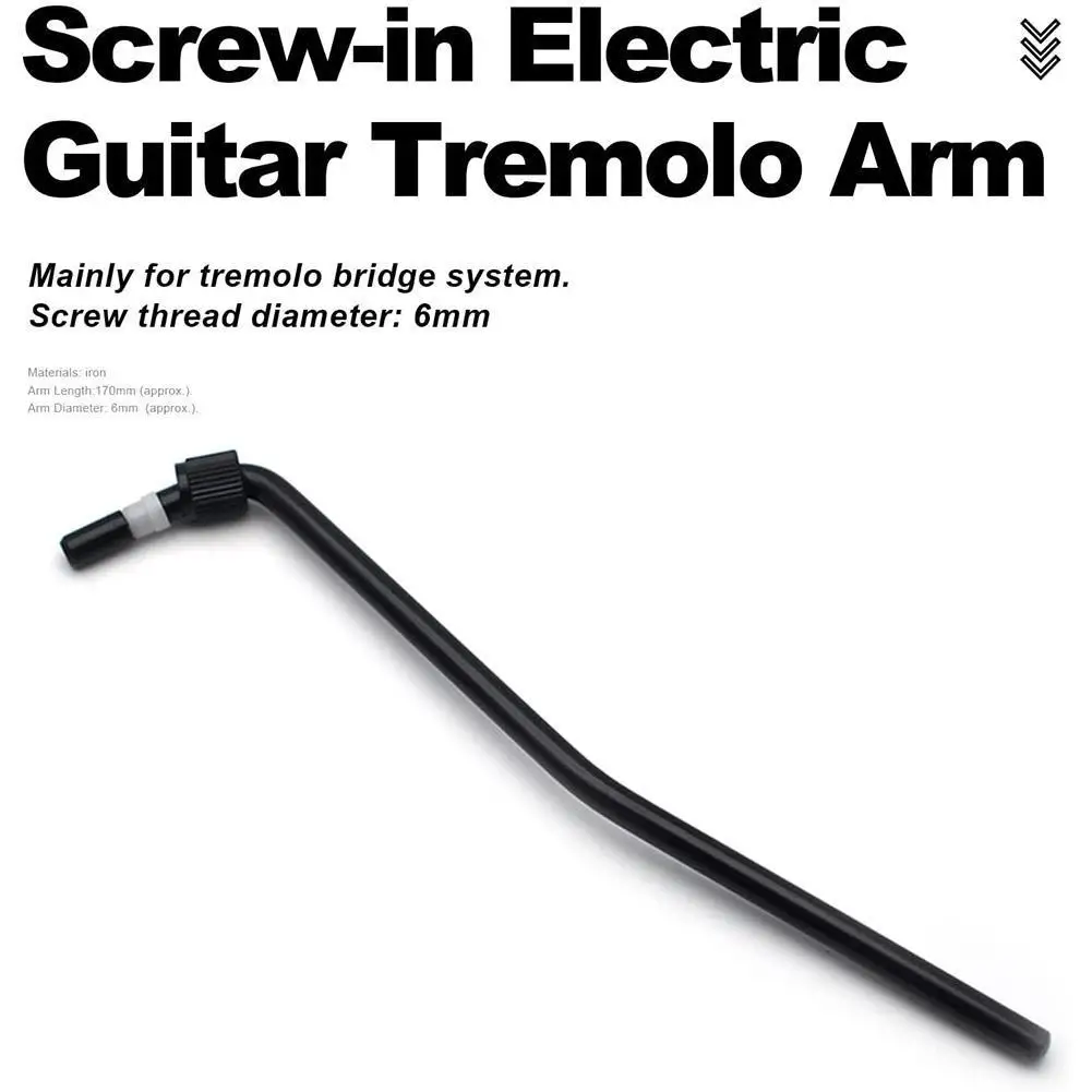 

Электрическая гитара Tremolo Double Tremolo рычаг для тремоло Double Tremolo серебряный черный золотой