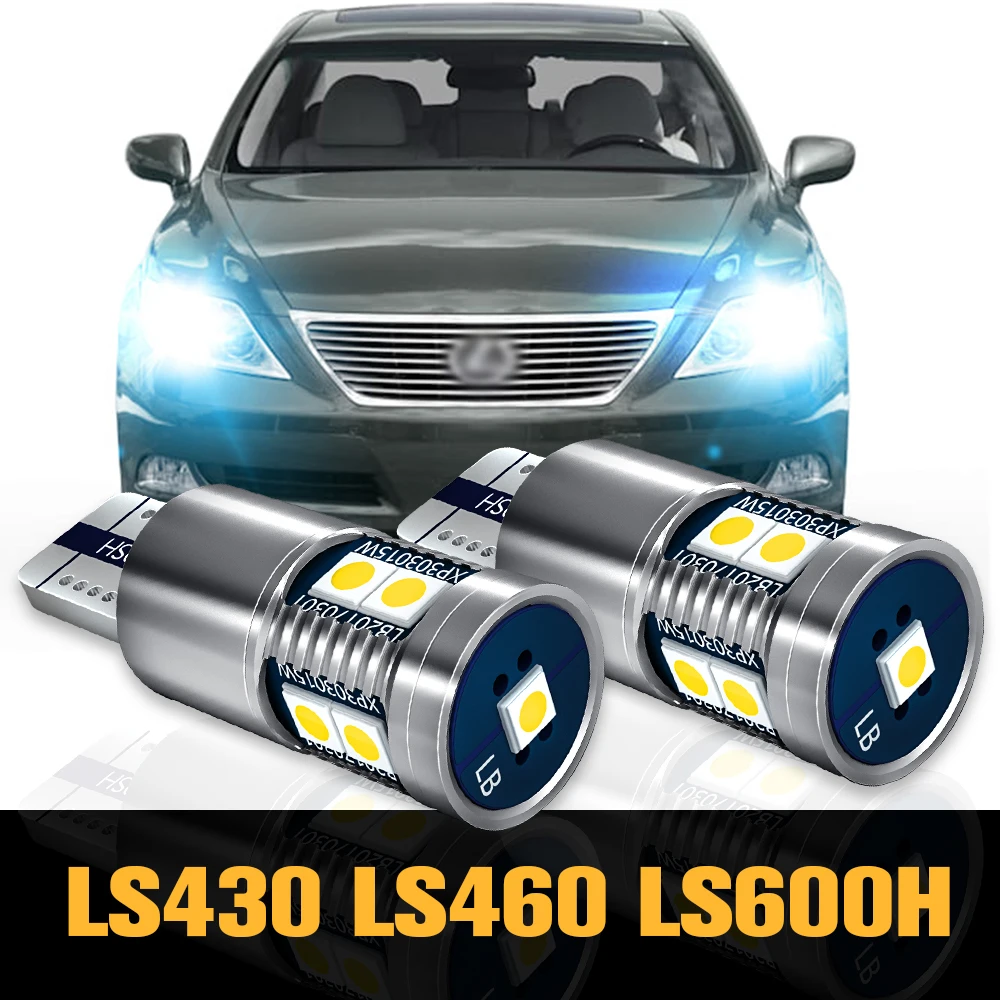 

2x Canbus LED Clearance Light Parking Lamp Accessories For Lexus LS430 LS460 LS600H 2001-2012 2004 2005 2006 2007 2008 2009 2010