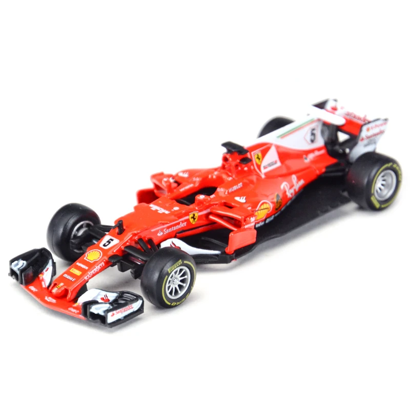 Модель гоночного автомобиля Bburago 1:43 2021 RB16B SF1000 SF90 SF71H SF70H RB15 RB14 W10 F1