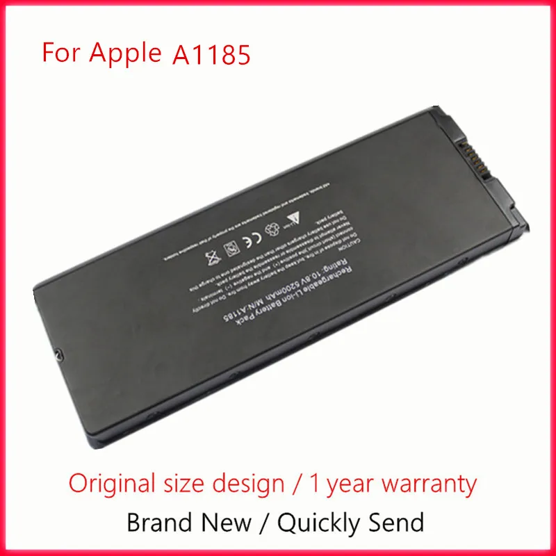 Фото Черный аккумулятор для ноутбука Apple MacBook 13 дюймов A1181 MA701 MA699 A1185 MA255 MA700 MA472 №3