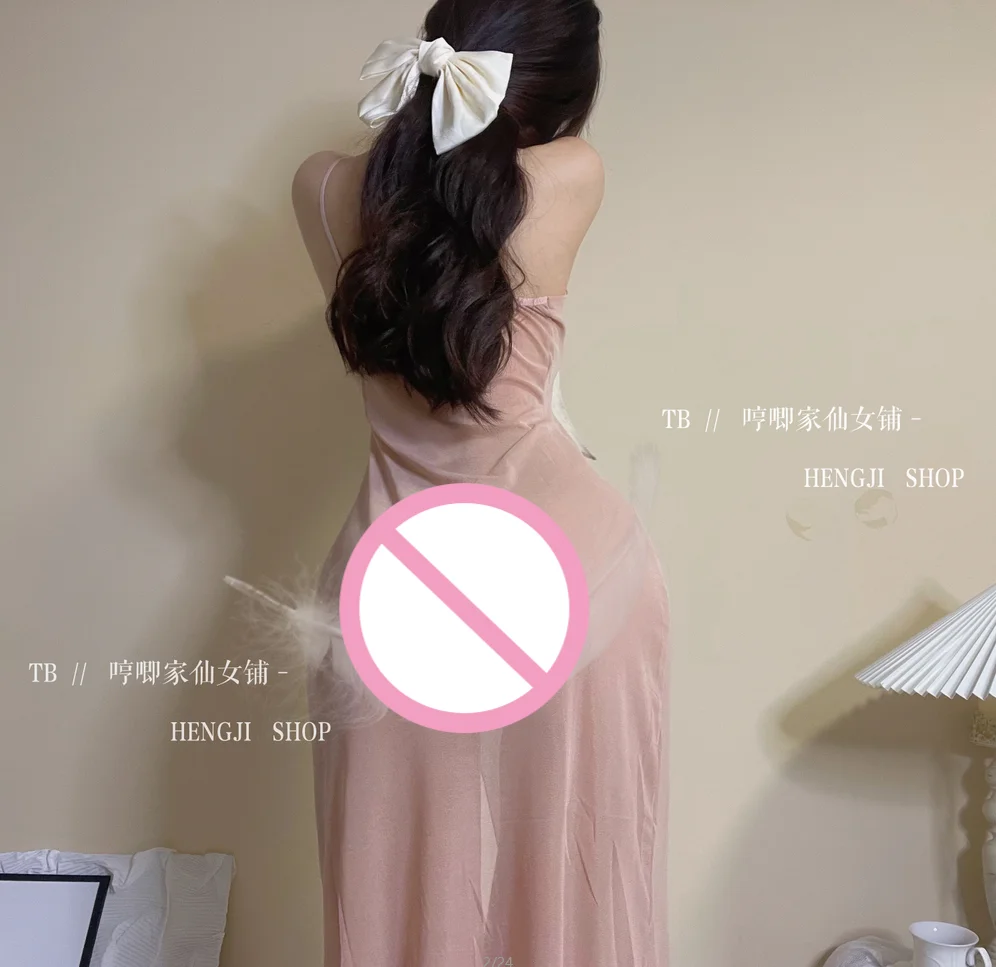 Летнее тонкое женское сексуальное длинное платье прозрачная Соблазнительная