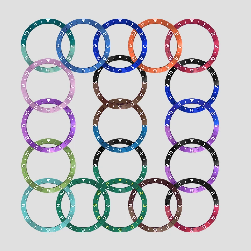 Алюминиевый безель для часов 38 мм x 30 7 GMT подходит корпусов Sub Seiko SKX007 SRPD SKX009 корпус