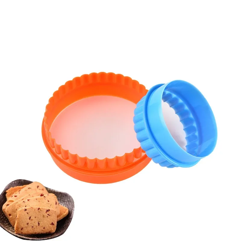 

1 Set Plastic Cupcake Round Shape Cookie Cutter Cake Mold Biscuit Fondant DIY Cake Kitchen Cooking Tools 6 size together